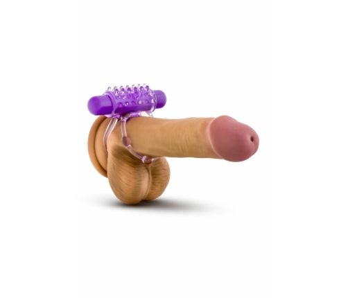 Blush Play With Me The Player Vibrating Dual Support Ring TPE Blue