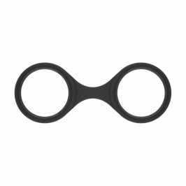 EasyToys Silicone Restraint Handcuffs Black - Flexible & Lightweight Design EasyToys Silicone Restraint Handcuffs Black - Flexible & Lightweight Design