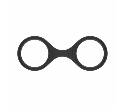 EasyToys Silicone Restraint Handcuffs Black - Flexible & Lightweight Design