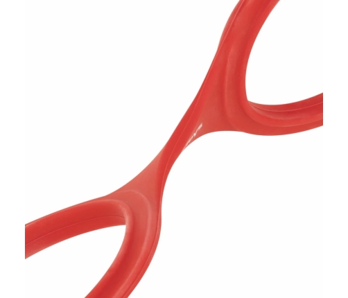 EasyToys Flexible Silicone Handcuffs Red - Adjustable Soft Model