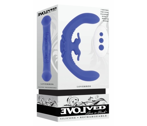 Evolved Lovebirds Dual-Ended Flexible Silicone Device Pink USB