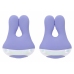 PLAYBOY Pleasure In A Pinch Vibrating Silicone Adjustable Clamps Pink