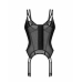 Obsessive Arrowel Corset Black - Sculpting Lingerie with Adjustable Fit l/xl