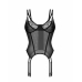 Obsessive Arrowel Corset Black - Sculpting Lingerie with Adjustable Fit l/xl