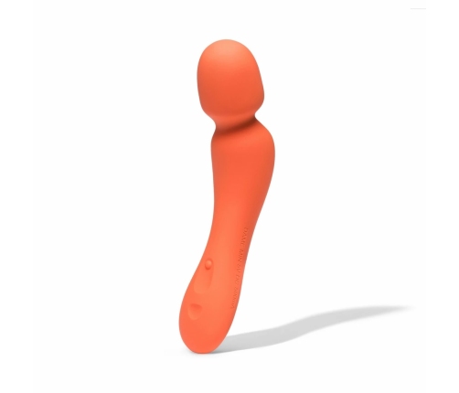 Dame Min Mini Wand Intimate Massager Papaya - Compact & Ergonomic Design