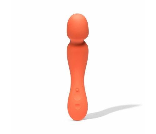 Dame Min Mini Wand Intimate Massager Papaya - Compact & Ergonomic Design
