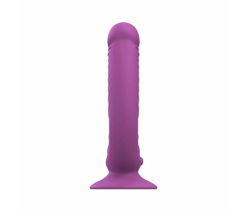 Teazers Double Vibrator Purple - Dual Action Model with Suction Cup & Remote