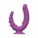 Teazers Double Vibrator Purple - Dual Action Model with Suction Cup & Remote