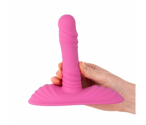 Teazers Thrusting Pad Intimate Device with Remote Control Pink