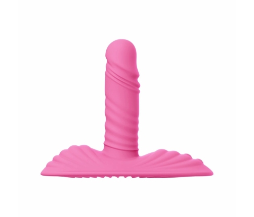 Teazers Thrusting Pad Intimate Device with Remote Control Pink
