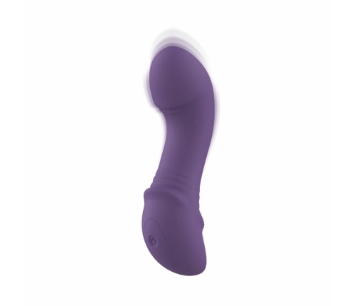 Teazers Mini Thrusting Device Purple - Compact Rechargeable Massager