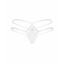 Obsessive Arrowel White Decorative Lace Panties with Pendant Detail 2XL/3XL