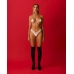 Obsessive Lustique Harness White - Adjustable Chic Body Accessory S/M/L