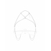 Obsessive Lustique Harness White - Adjustable Chic Body Accessory S/M/L