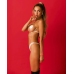 Obsessive Lustique Harness White - Adjustable Chic Body Accessory S/M/L
