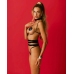 Obsessive Premisis Harness Black - Adjustable Bodysuit with Silver Accents S/M/L