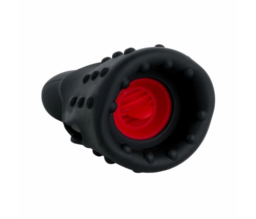 Teazers Focus Intimate Device Black - Ergonomic Suction & Licking System