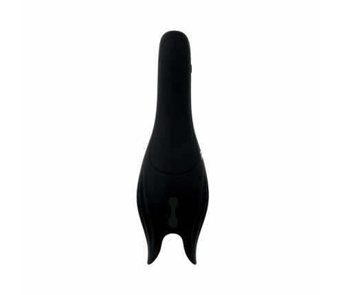 Teazers Focus Intimate Device Black - Ergonomic Suction & Licking System