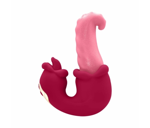 Teazers Double Tongue Pink Dual-Action Silicone Intimate Device