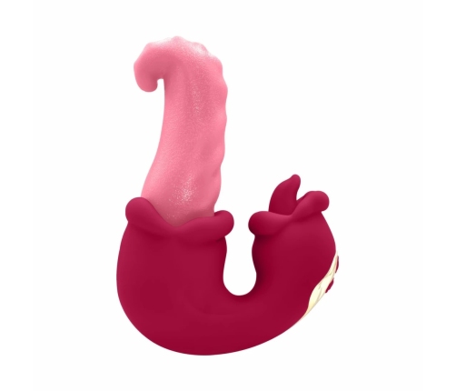 Teazers Double Tongue Pink Dual-Action Silicone Intimate Device