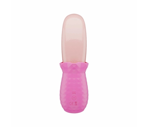 Teazers Tongue Vibrator Pink - Flexible Silicone External Massager USB