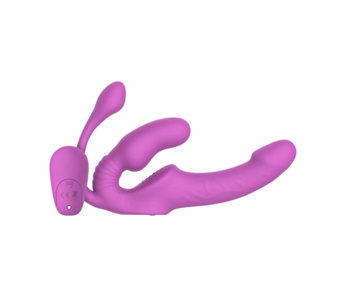 Teazers Strapless Pink Intimate System with Dual Plug & Remote Control