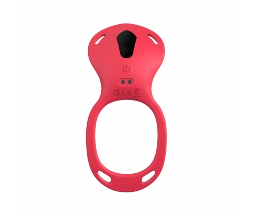 Teazers Red Adjustable Wearable Stimulation System with Remote Control