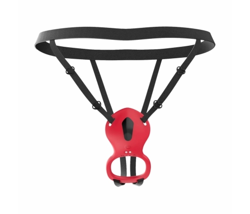 Teazers Red Adjustable Wearable Stimulation System with Remote Control