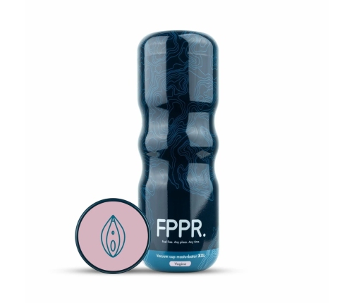 FPPR XXL Blue Intimate Machine - Ergonomic, Soft Material, 23.3 cm
