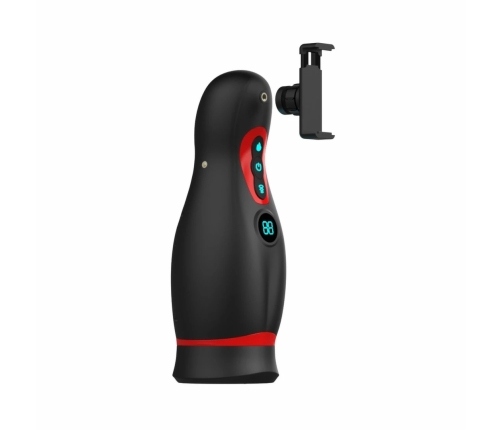 Teazers Turn Up The Heat Black Intimate Machine with Heating Function