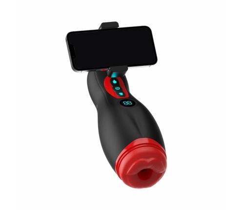 Teazers Turn Up The Heat Black Intimate Machine with Heating Function