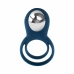 Boners Vibrating Intimate Ring for Couples Blue Silicone Rechargeable