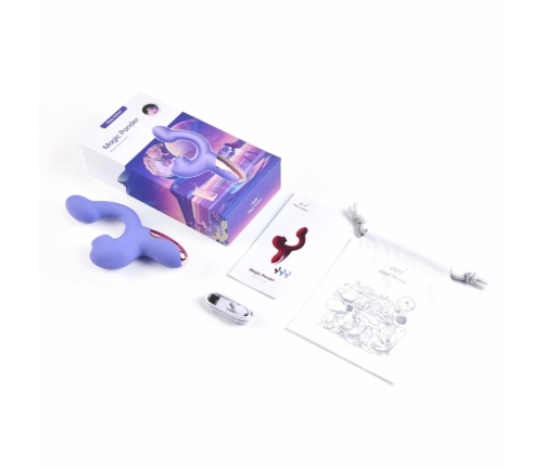 Magic Motion Magic Ponder Intimate Wellness Device Purple Dual Motor