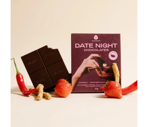 The Oh Collective Date Night Dark Chocolates with Maca & Ginseng 75g