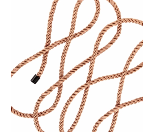 Rosy Gold Rope Set Elegant Luxury Bondage Ropes 8m Soft Fiber Gold