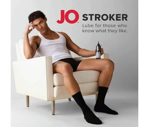 System JO Stroker Lubricant 120ml Thick Water-Based Formula for Devices