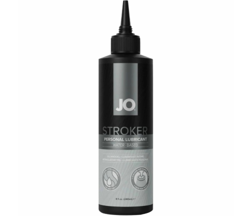 System JO Stroker Lubricant 240ml Water-Based, Precision Application