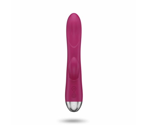 Easytoys Vibe Rabbit Vibrator Raspberry Pink Dual Motor Silicone
