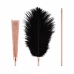 Rosy Gold Feather Tickler & Whip - 2-in-1 Rose Gold Accessory