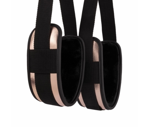 Rosy Gold Sling Restraint Set Adjustable System Rose Gold Finish