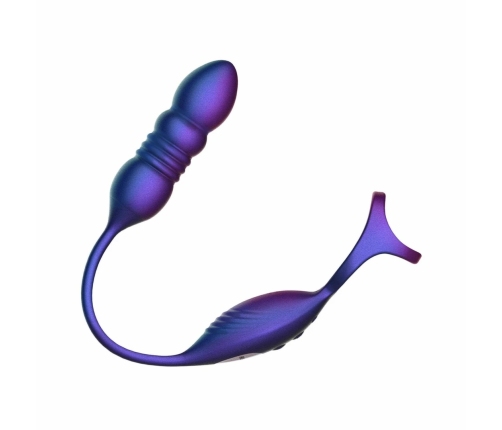 Hueman Deep Impact Dual-Action Silicone Intimate Ring Purple