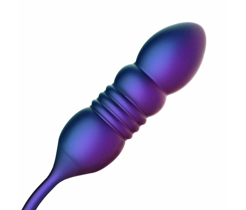 Hueman Deep Impact Dual-Action Silicone Intimate Ring Purple