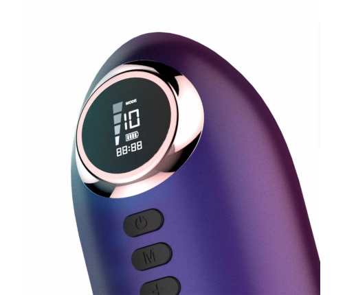 Hueman Blast Off Intimate Rocket Device Purple - 10 Modes & LED Panel
