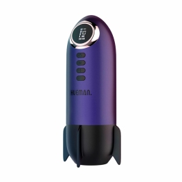 Hueman Blast Off Intimate Rocket Device Purple - 10 Modes & LED Panel