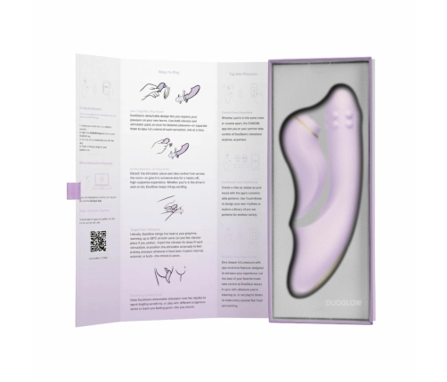 Svakom DuoGlow App-Controlled Intimate Device Purple 2-in-1 Heating System