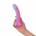 Easytoys Dildo Collection Candy Swirl Pink Silicone Glow-in-the-Dark 18cm