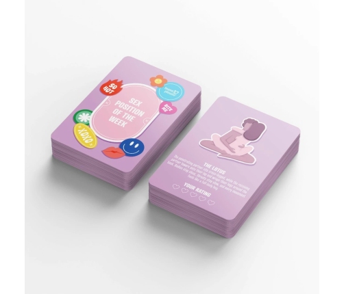 Tease & Please Card Game - Weekly Intimacy Inspiration, 52 Cards