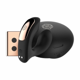 Rosy Gold Wearable Intimate Device Black with Luxury Charging Case