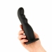No-Parts Jake Intimate Model with Stable Base Black 16.8cm Silicone