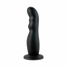 No-Parts Jake Intimate Model with Stable Base Black 16.8cm Silicone